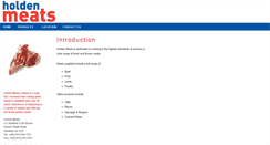 Desktop Screenshot of holdenmeats.com